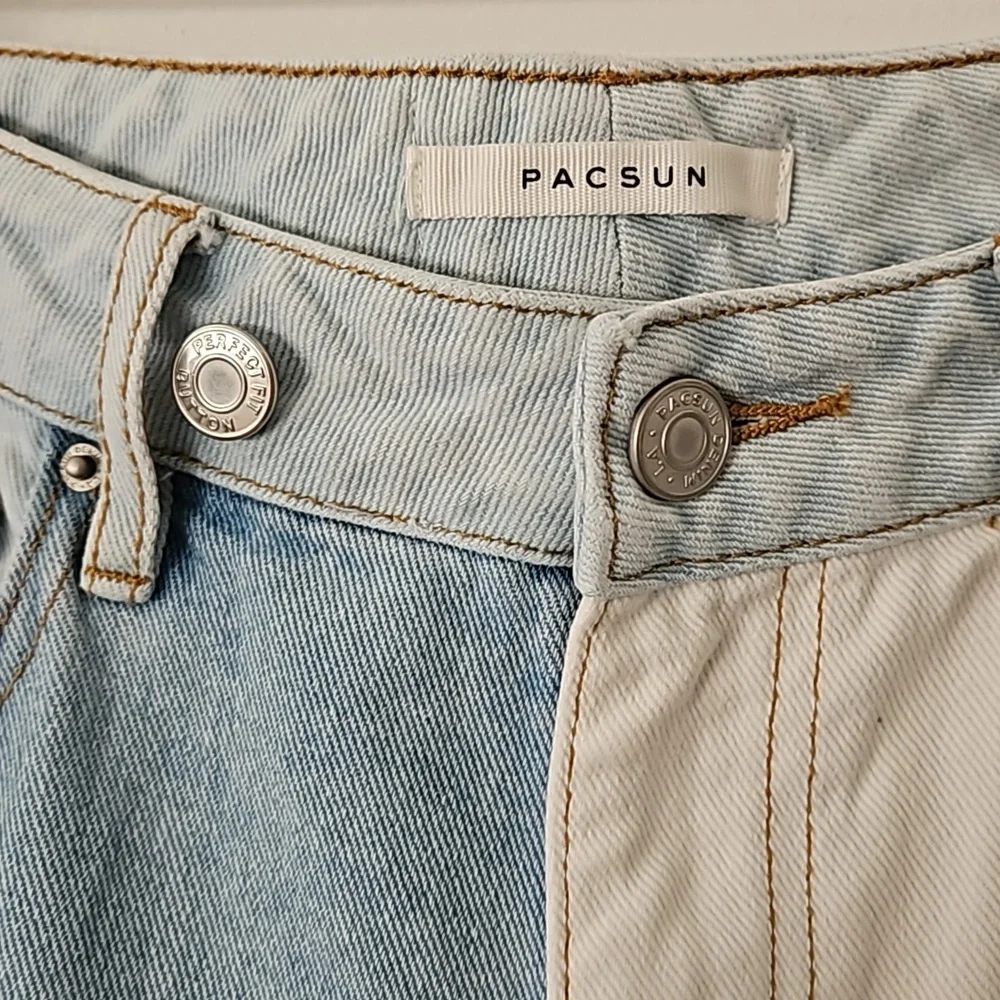 PacSun Eco Hopper patchwork straight‎ leg jeans size 27